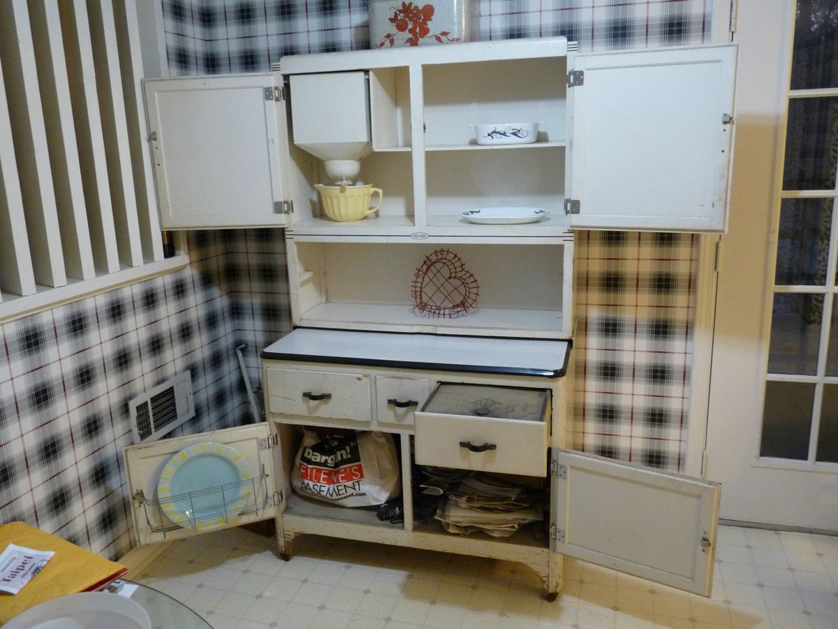 Antique Hoosier Cabinet