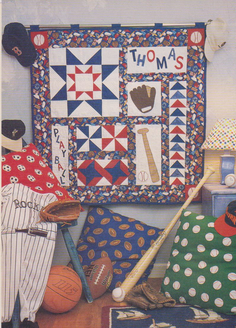 Home Run Sampler Wall Hanging Quilt Pattern