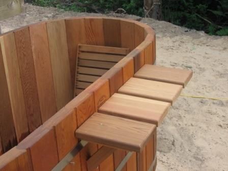 Ofuro Japanese Soaking Hot Tub 2 Person Wooden Tub