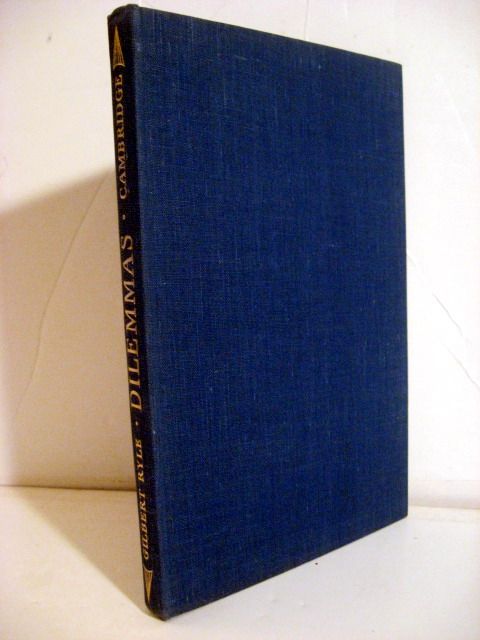 1954 Gilbert Ryle Dilemmas The Tarner Lectures 1953