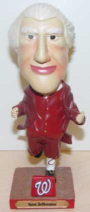  Jefferson Washington Nationals Bobble Bobblehead SGA Dented Box