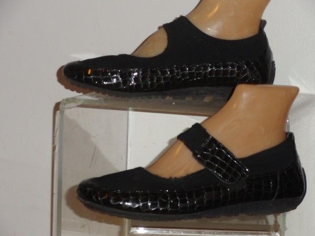 Helle Comfort Lynn Black Mary Jane Shoes Size 37 7