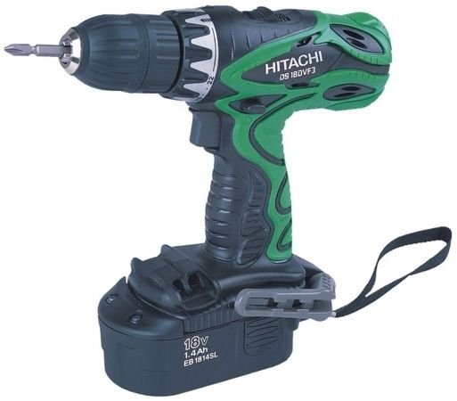 Hitachi Power Tools 18 Volt Cordless Driver Drill DS18DVF3