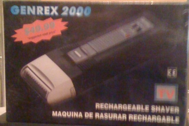 Genrex 2000 Recargeable Electric Shaver