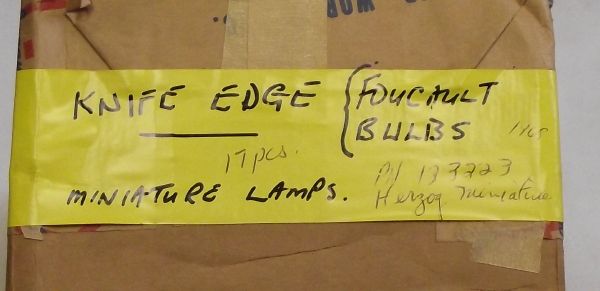 Herzog Mini Lamps Foucalt Knife Edge New Clerance Sale Now Just $2 99