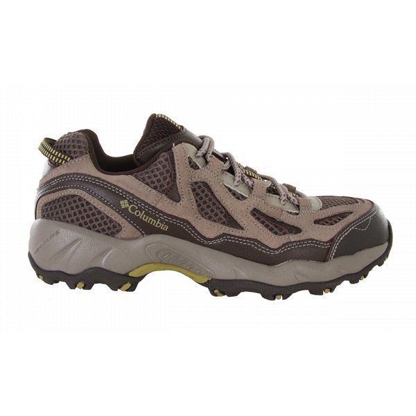 Columbia Dogwood Hiking Shoes Mud Lemongrass WomenS