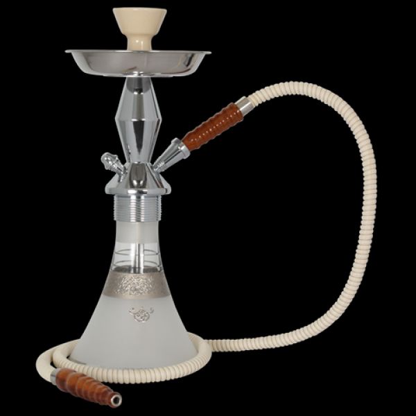 Hookah Shisha Nargila MYA Hookah Diva White W/ Case 