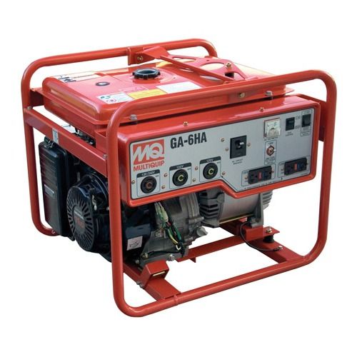  Recoil Start 6000 Watt Honda GX340 Portable Generator GA6HA