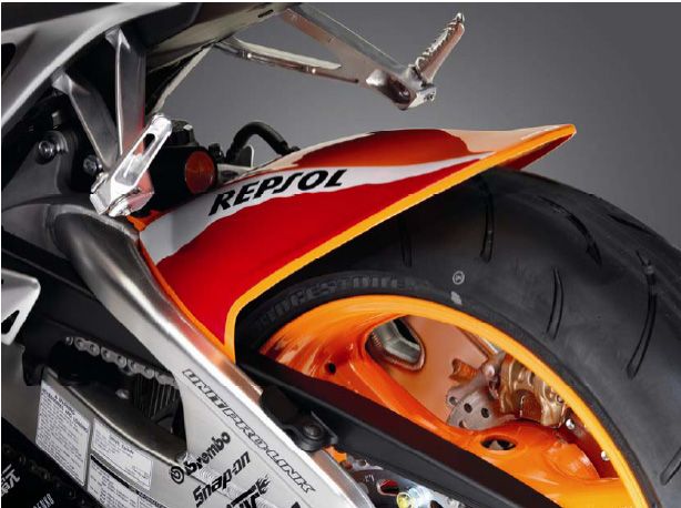 2011 Honda CBR1000RR Repsol Tire Hugger CBR 1000RR