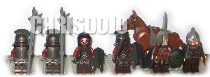  The Rings Minifigure Collection 34 Minifigs Cave Troll 5 Horses