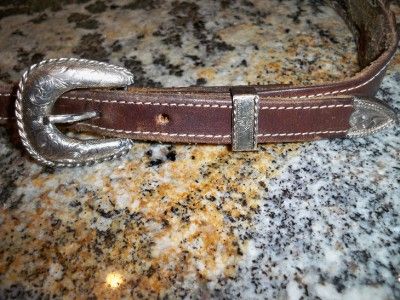 Brushy Creek Horse Hair Belt MF Western Products Buckle