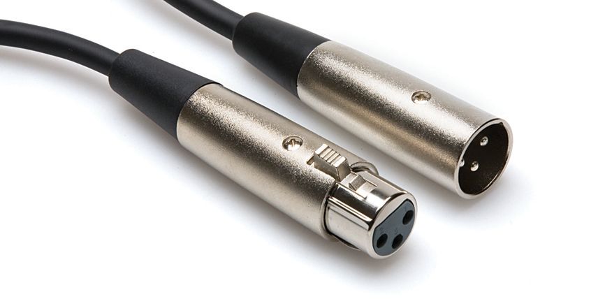 Hosa XLR 105 Cable XLR3F XLR3M 5ft