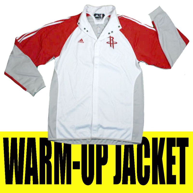 Houston Rockets Warm Up Track Jacket NBA New Adidas XL