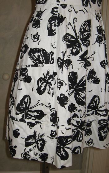 Jessica Howard Halter Painted Butterfly Dress Sz 10 $99
