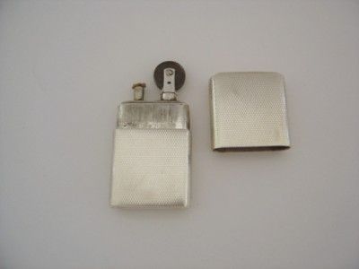 Vintage  The Howitt  Solid Silver Cigarette Lighter Sheffield 1944