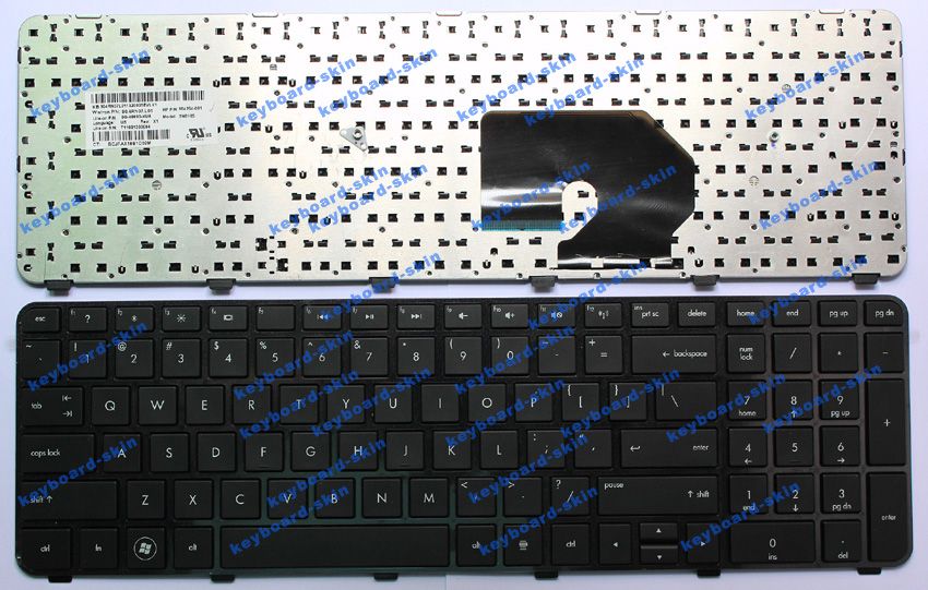 New HP Pavilion DV7 6000 DV7 6100 DV7 6200 Series Laptop Keyboard US