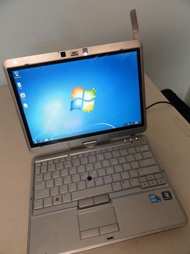 HP EliteBook 2760p Tablet PC A2U61AV i7 2640M Windows 7 (x64)  NEEDS