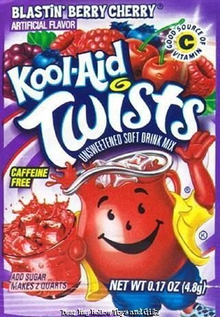 Kool Aid Drink Mix Blastin Berry Cherry 10 Count