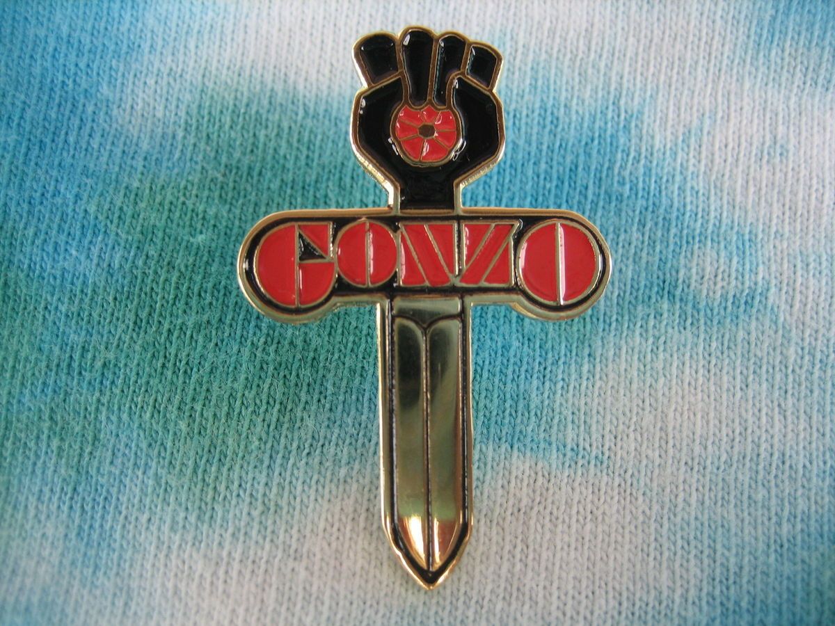 Hunter s Thompson Gonzo Phish Grateful Dead Pin