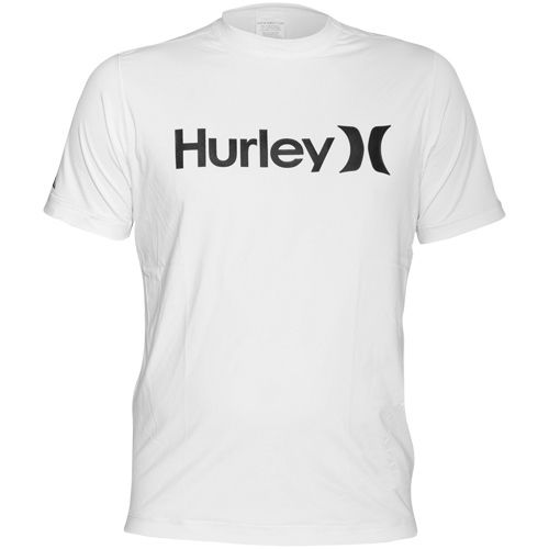 Hurley One Only Surf Rashguard White