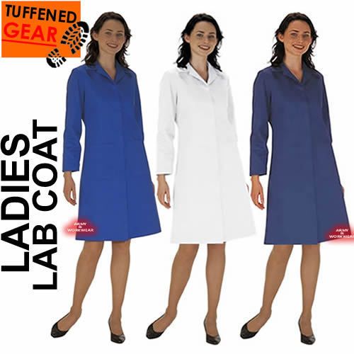 Ladies Lab Work Doctors Medical Coat Hygiene WorkWear Warehouse