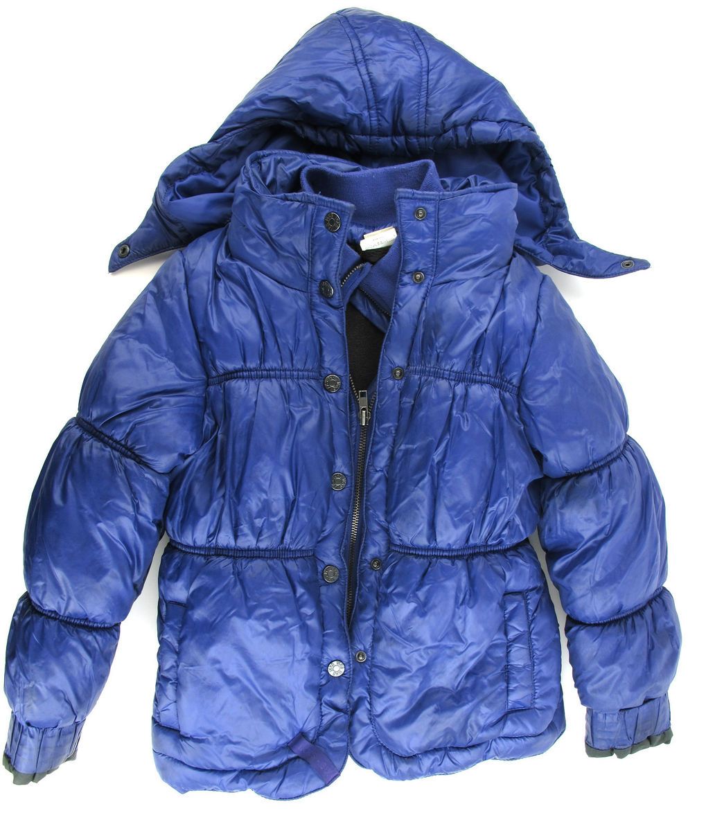 IKKS Girls Down Warm Hooded Jacket Size 8