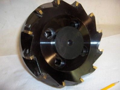 Sandvik Cat 50 Arbor and 12 Carbide Insert Milling Head