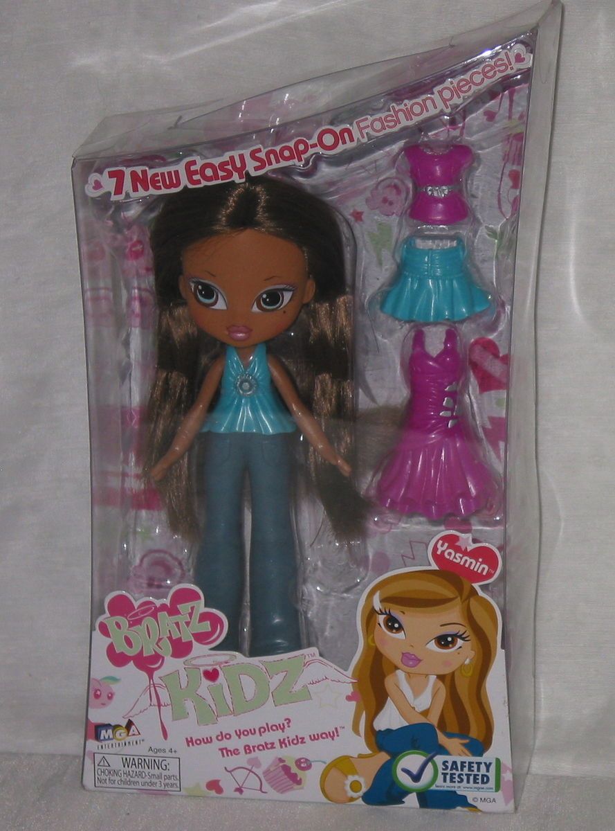  Kidz Yasmin Snap on Fashion Doll MGA Entertainment Inc NIB