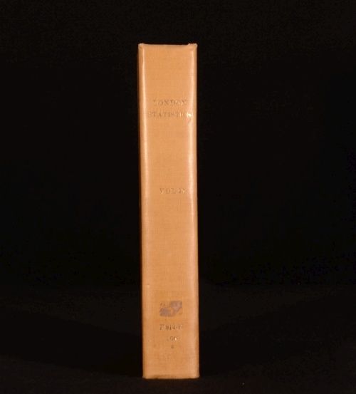 1905 London Statistics 1904 1905 Immigration Economics Transport Vol