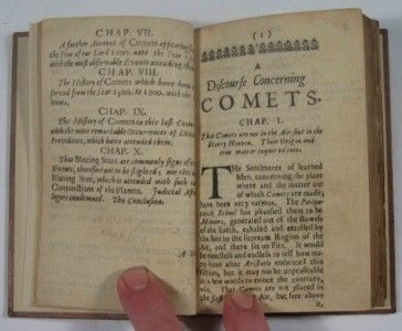 Increase Mather Kometographia A Discourse Concerning Comets 1683 First