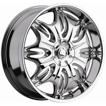 22x9 5 Chrome Wheel Incubus Jinx 6x135 6x5 5