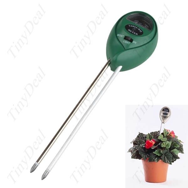  Soil Moisture Light Ph Meter Tester for Indoor Outdoor Plant