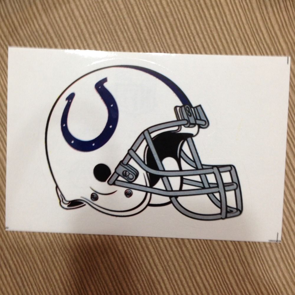 Indianapolis Colts Helmet Sticker