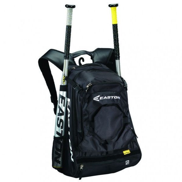 Easton Walk Off 2 Baseball Softball Bat Pack Backpack Bag Black Black