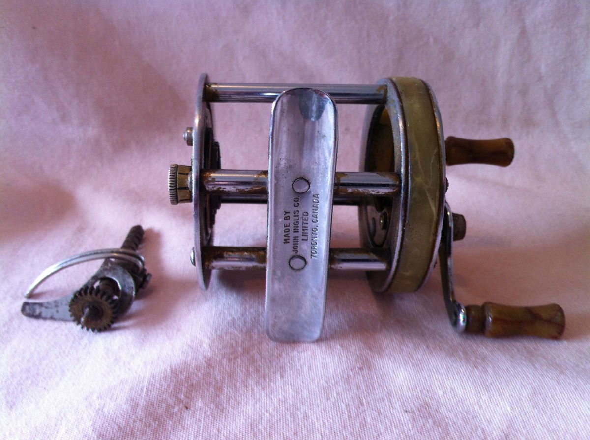 Vintage Shakespeare Reel Fishing 1958 Triumph Model GK Inglis