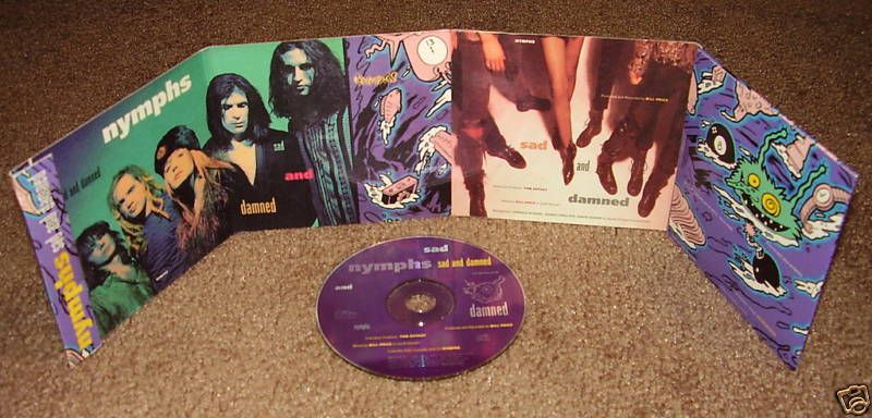 Inger Lorre Nymphs Sad Damned RARE Packagin Promo CD