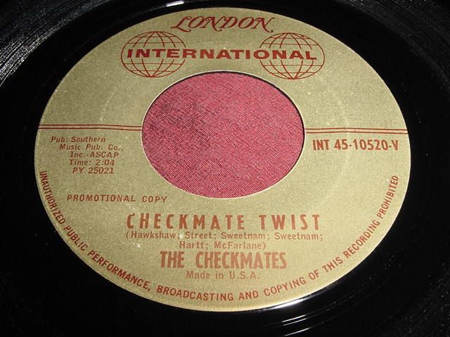 The Checkmates Begin The Beguine Instrumental RARE 45