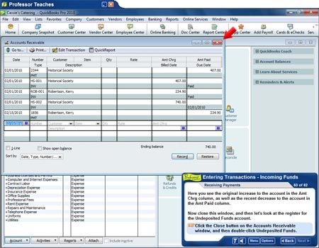 Learn Intuit QuickBooks 2010 Tutorial Training Software