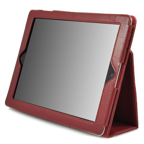 iPad 2 PU Magnetic Leather Smart Case Cover Screen Protector Stylus