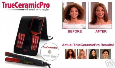 True Ceramic Pro Ionic Flat Iron Hair Straightener