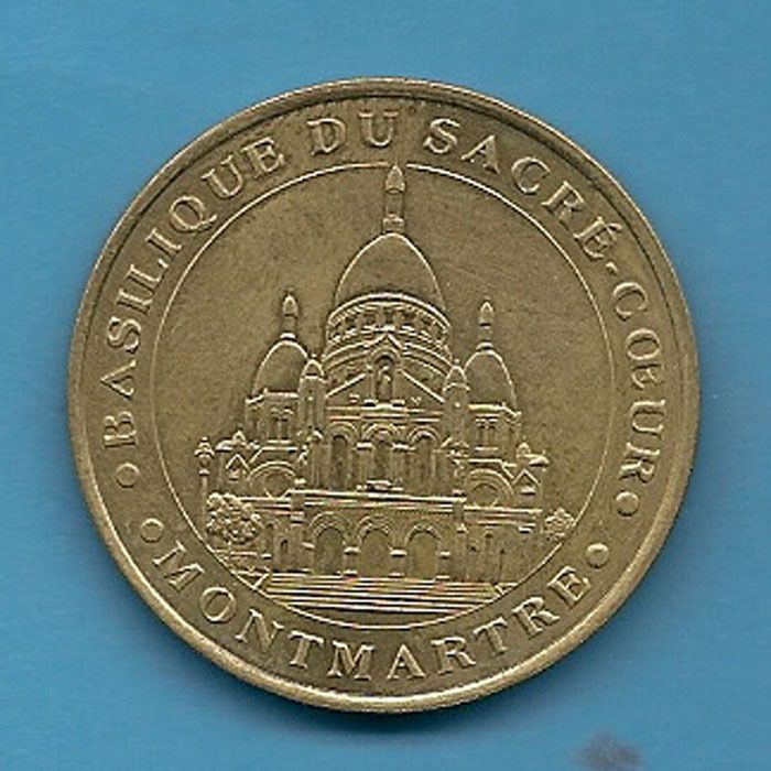 Monnaie de Paris Basilique Sacre Coeur Year 2001