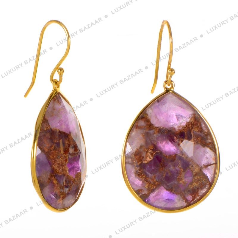 IPPOLITA Rock Candy Bronze Amethyst Teardrop Earrings