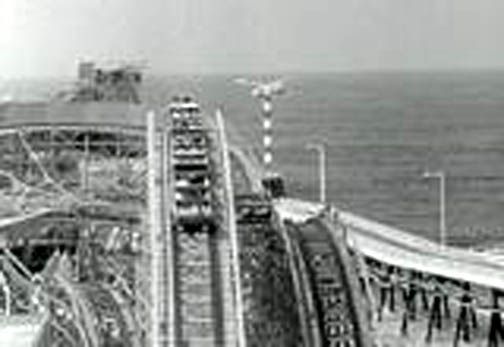 Coney Island Amusement Parks Roller Coasters 1940s 50s