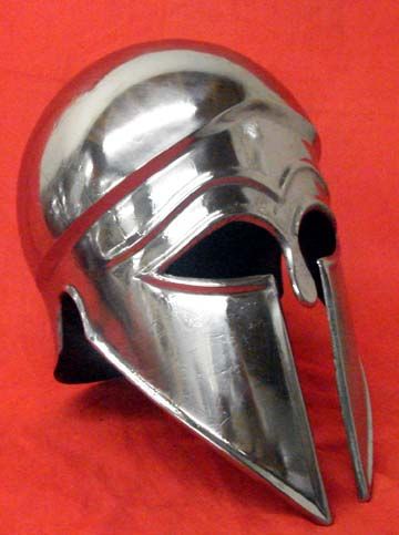 Italo Corinthian Steel Greek Helmet