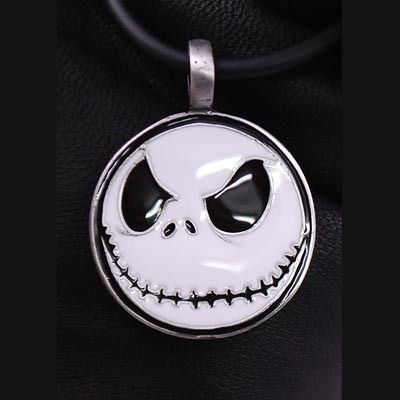 Jack Nightmare Before Christmas Pendant w PVC Choker