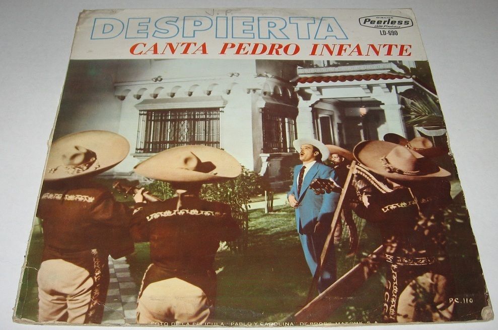 PEDRO INFANTE DESPIERTA MEXICAN LP mariachi CUANDO SALE LA LUNA