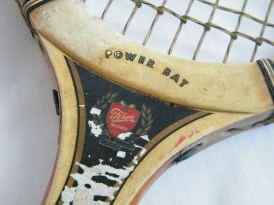 VINTAGE 1960s STEPHEN J. FERON TENNIS RACQUET CUSTOM MADE IN NEW YORK