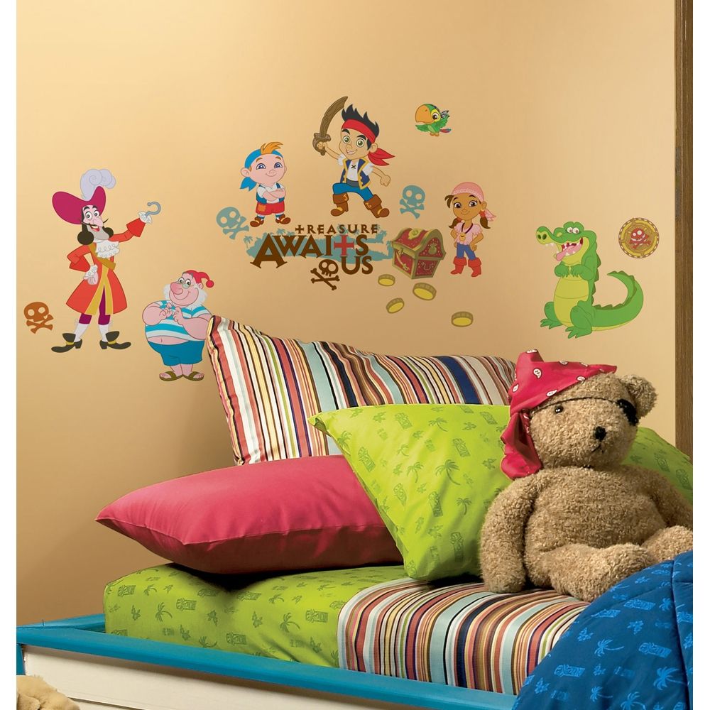 Jake and The Neverland Pirates Big Wall Stickers Room Decor Decals