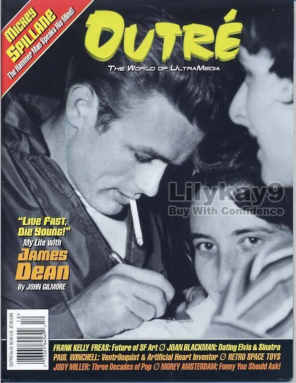 JAMES DEAN Vampira JAMES FRANCO Joan Blackman MICKEY SPILLANE OUTRE 25