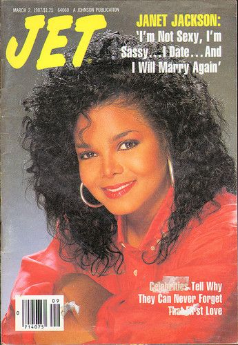 Jet Magazine 3 2 1987 Janet Jackson